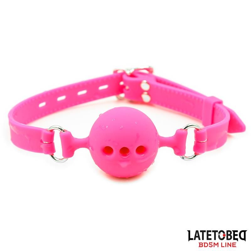 Breathable Silicone Ball Gag M - 4.5 cm Breathable Silicone Ball Gag M - 4.5 cm