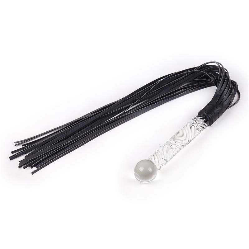 Glass Handle Flogger 70 cm Glass Handle Flogger 70 cm