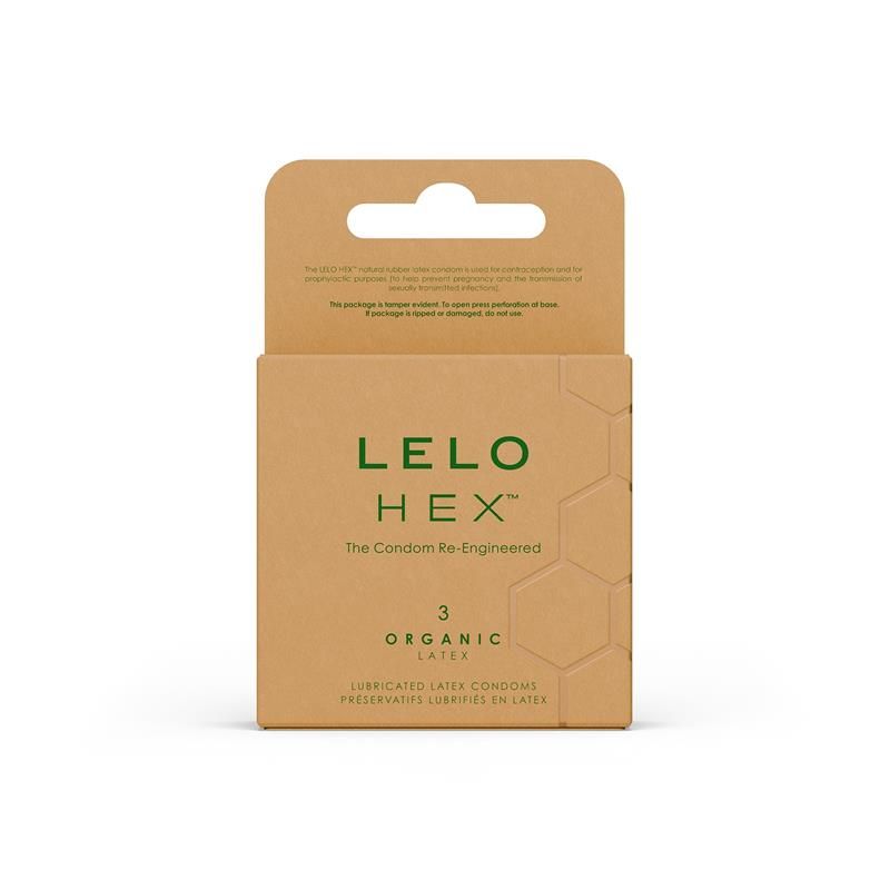 HEX Condoms Organic 3 units HEX Condoms Organic 3 units