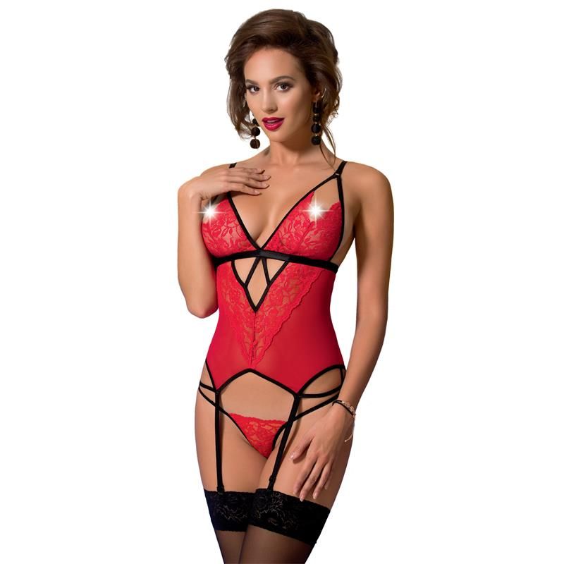 Salome Corset Red - Taglia L/XL Salome Corset Red - Taglia L/XL