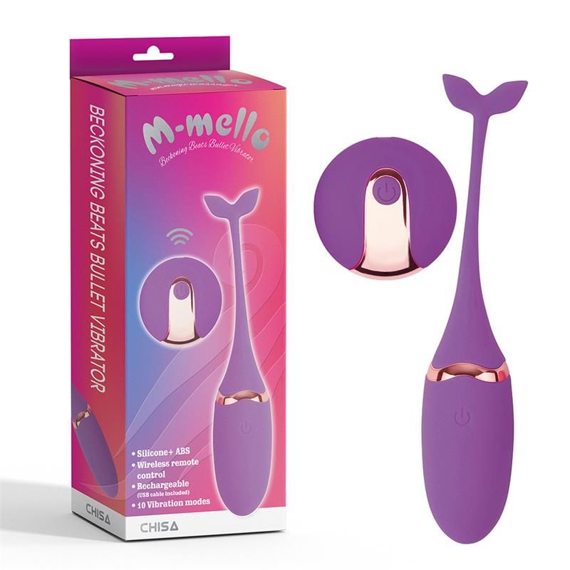Vibrating Bullet Remote Control Beckoning Beats USB Silicone 5,9 Vibrating Bullet Remote Control Beckoning Beats USB Silicone 5,9