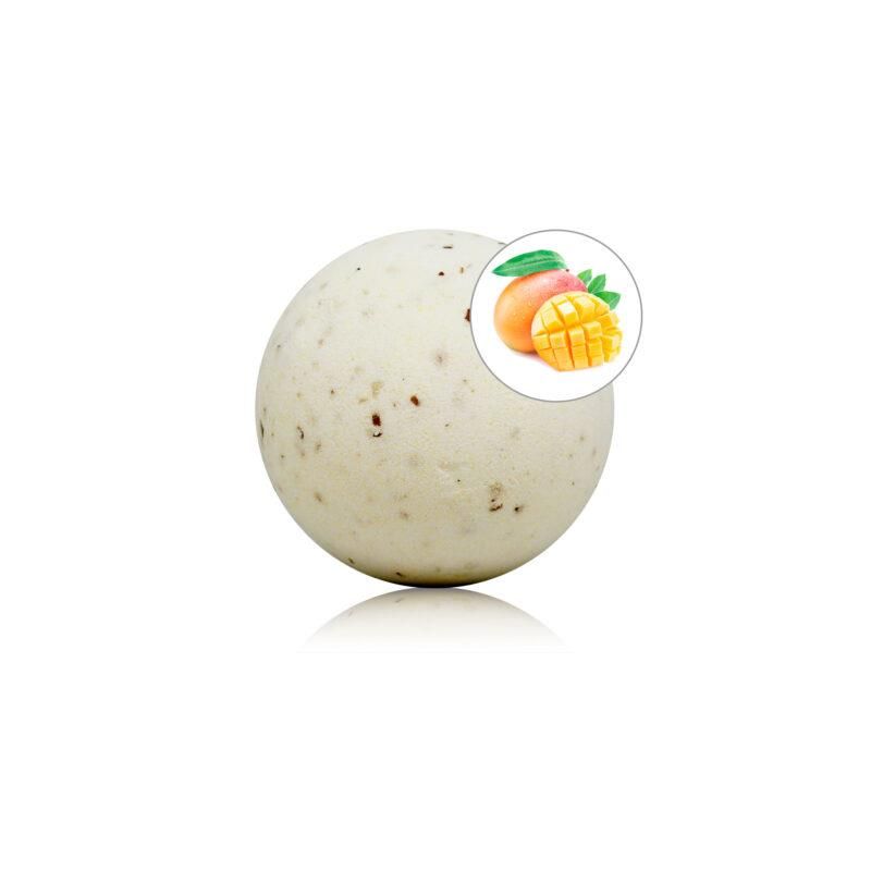 Bomba de Ba?o Mango 150 gr con P?talos de Rosa Bomba de Ba?o Mango 150 gr con P?talos de Rosa