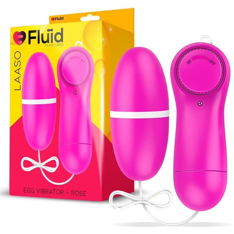 Laaso Multi-Speed Vibrating Egg Remote Control Rose Laaso Multi-Speed Vibrating Egg Remote Control Rose