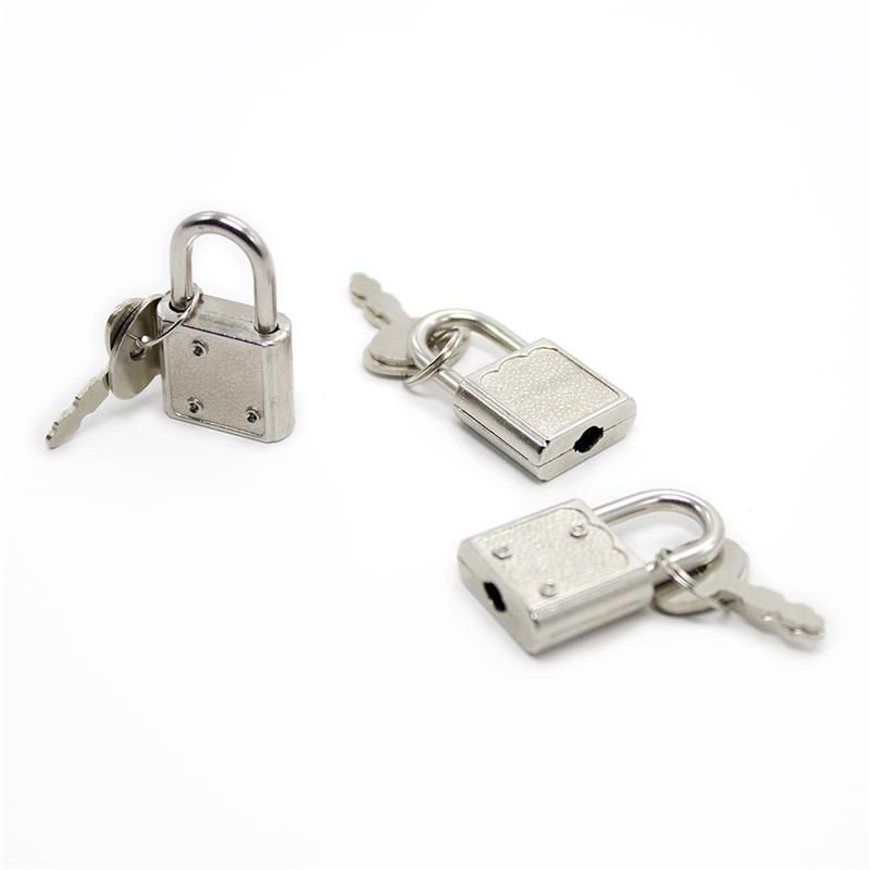 Silver Padlock with Keys Silver Padlock with Keys