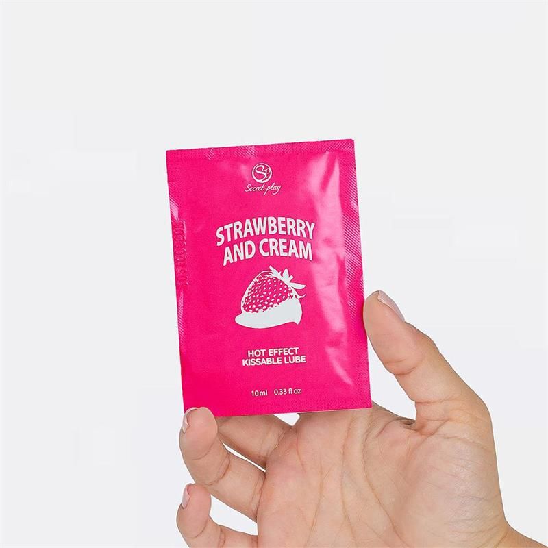 Lubricant Strawberry and Cream 10 ml Lubricant Strawberry and Cream 10 ml