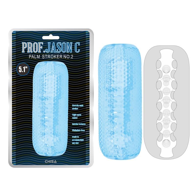 Male Masturbator Palm Stroker No. 2 - 4.9 Blue Male Masturbator Palm Stroker No. 2 - 4.9 Blue