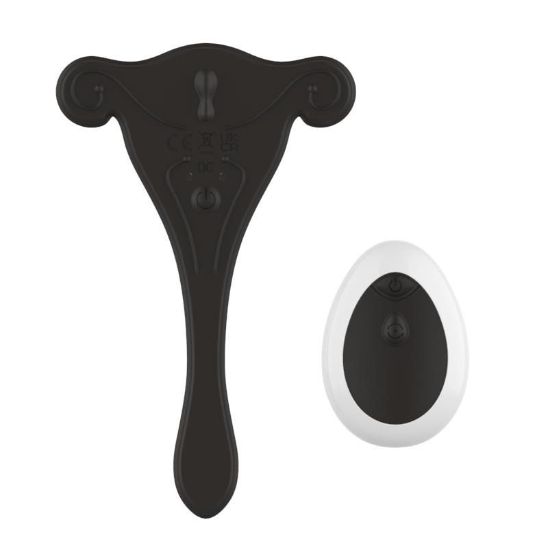 Panty Stimulator with Remote Control USB Black Panty Stimulator with Remote Control USB Black