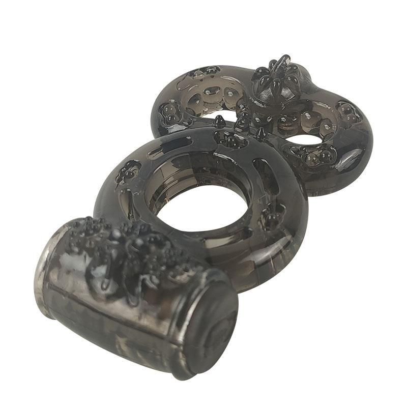 Penis Ring with Vibration Black Penis Ring with Vibration Black
