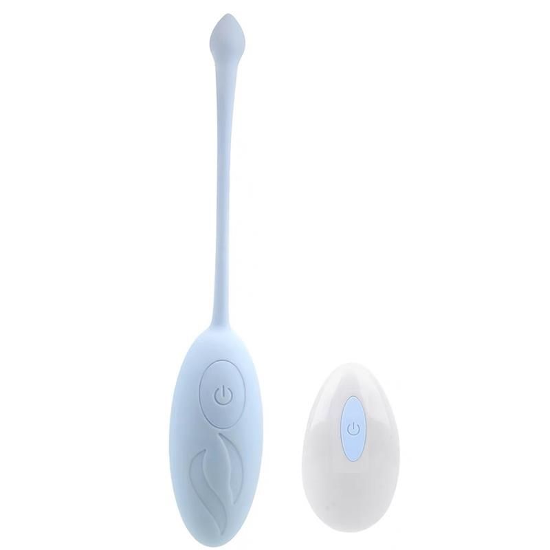 Vibrating Egg with Remote Control Blue Vibrating Egg with Remote Control Blue