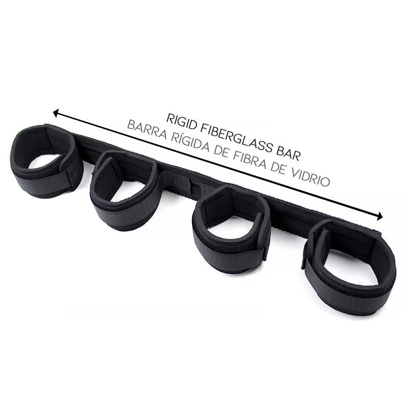 Spreader Bar with Rigid Bar and Soft Cuffs Spreader Bar with Rigid Bar and Soft Cuffs