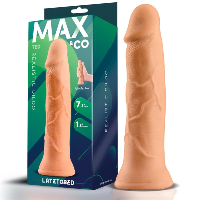 Ted Realistic Dildo 7.1 Flesh Ted Realistic Dildo 7.1 Flesh