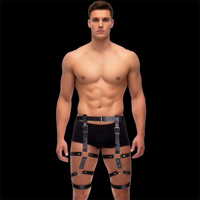 Fabian Leg and Waist Bondage Harness Adjustable Fabian Leg and Waist Bondage Harness Adjustable