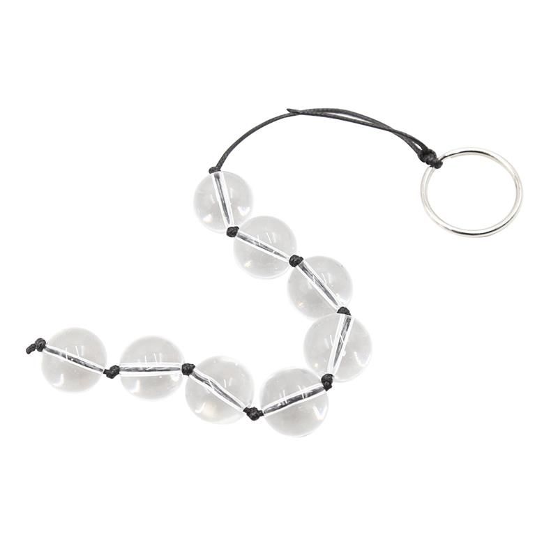 Glass Anal Beads 4 Sizes - Taglia S Glass Anal Beads 4 Sizes - Taglia S