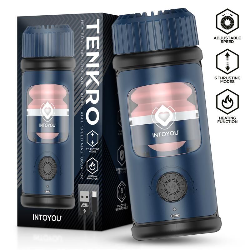 Tenkro Masturbator wit Thrusting and Heat USB-C Tenkro Masturbator wit Thrusting and Heat USB-C