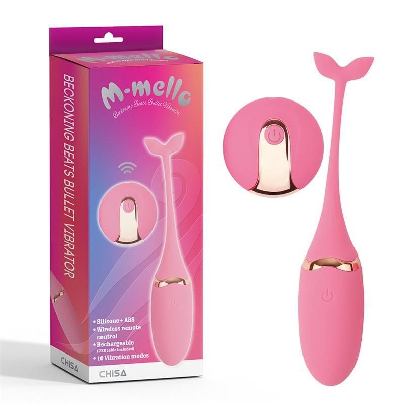 Vibrating Bullet Remote Control Beckoning Beats USB Silicone 5.9 Vibrating Bullet Remote Control Beckoning Beats USB Silicone 5.9