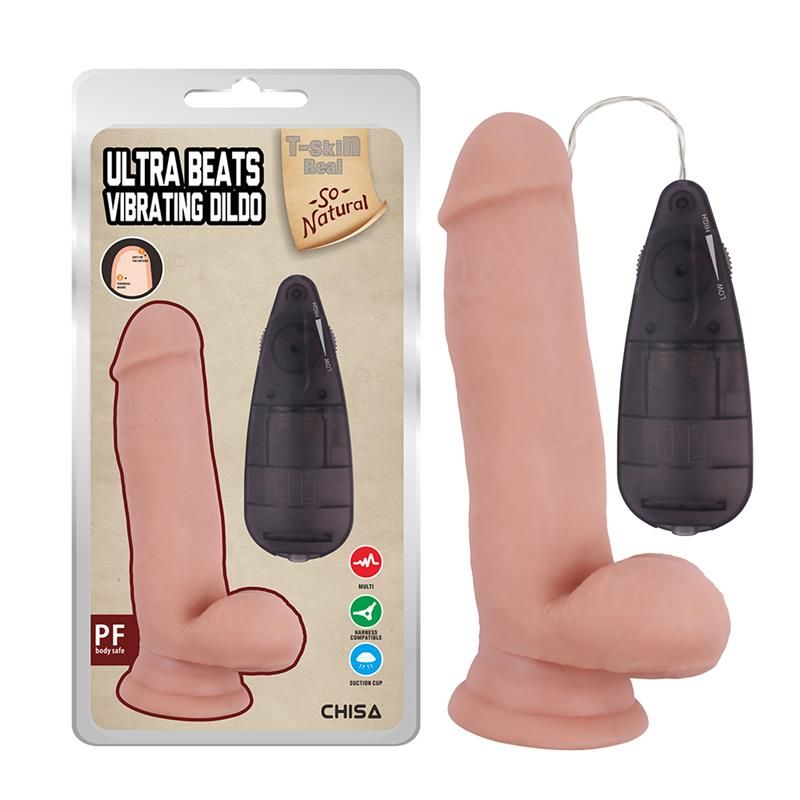 Realistic Vibrating Dildo Ultra Beats 6.8 Realistic Vibrating Dildo Ultra Beats 6.8
