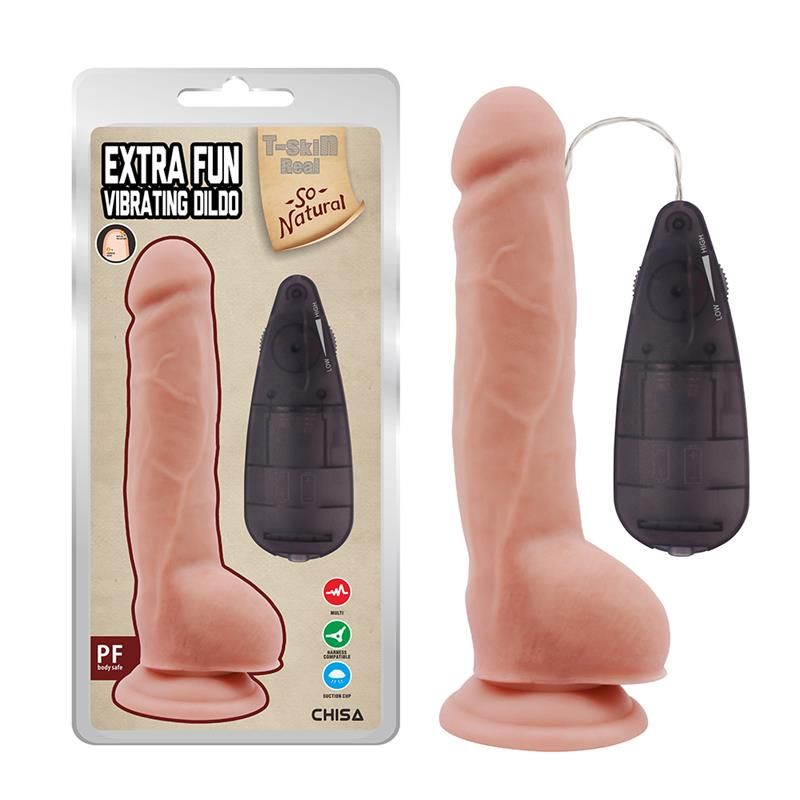 Realistic Vibrating Dildo Extra Fun 9.2 Realistic Vibrating Dildo Extra Fun 9.2