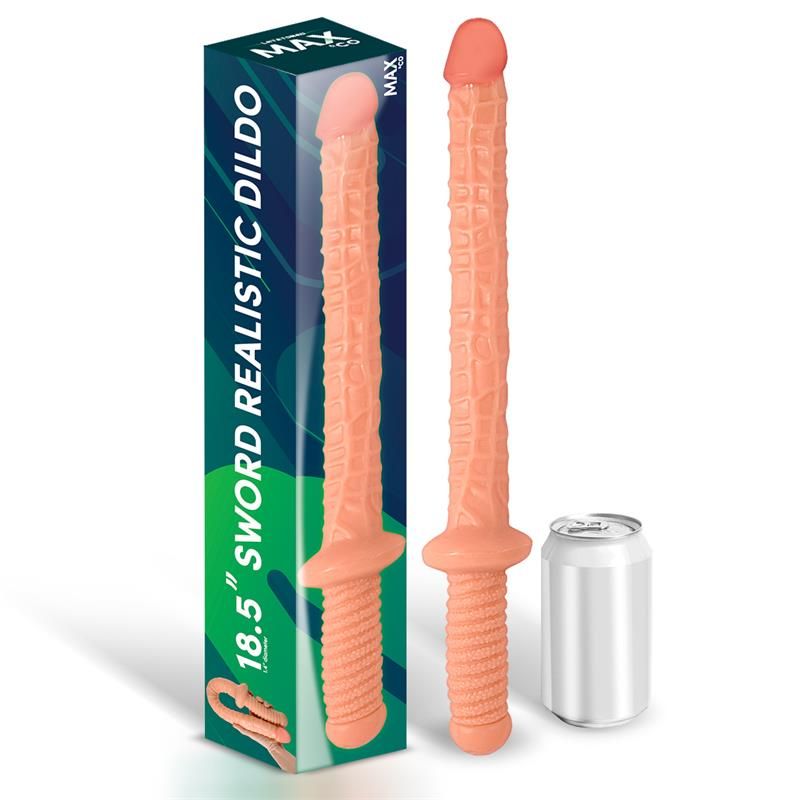 Blade Realistic Dildo Sword 18.5 Flesh Blade Realistic Dildo Sword 18.5 Flesh