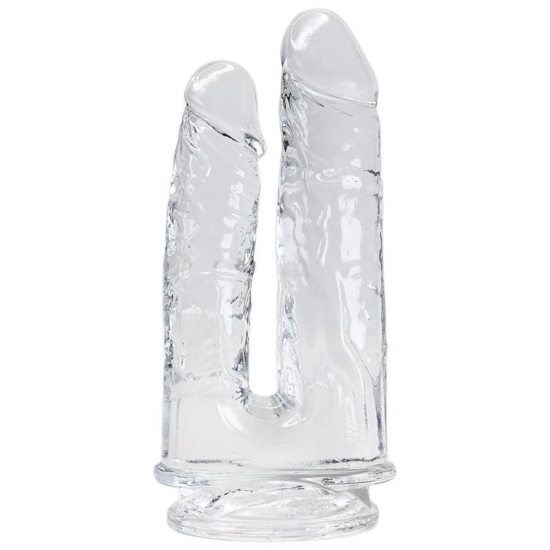 Imperium Double Dildo Jelly Clear Imperium Double Dildo Jelly Clear