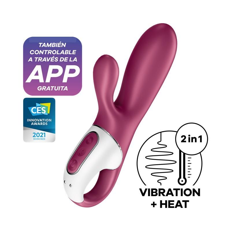 Hot Bunny Heat Effect Rabbit Vibe Satisfyer Connect APP Hot Bunny Heat Effect Rabbit Vibe Satisfyer Connect APP