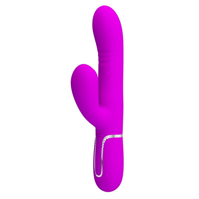 Mariana Vibrator 4 in 1 Silicone Fuchsia Mariana Vibrator 4 in 1 Silicone Fuchsia