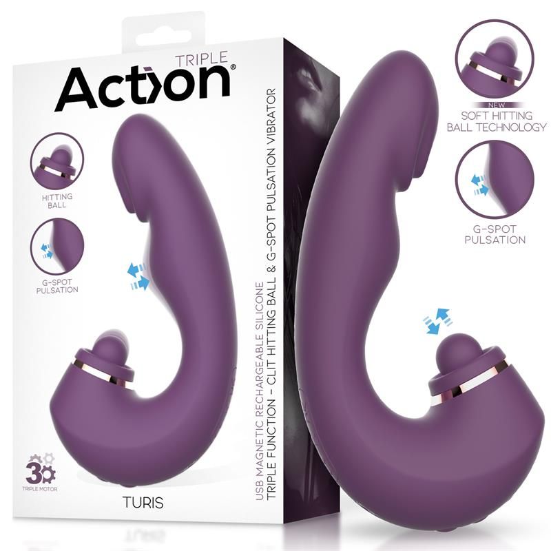 Turis Soft Hitting Ball with G-Spot Pulsation and Vibration Turis Soft Hitting Ball with G-Spot Pulsation and Vibration