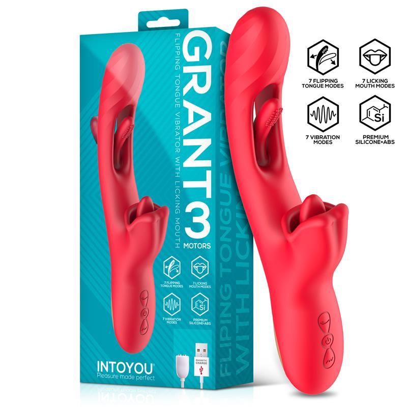 Grant Flipping Tongue with 360? Licking Mouth Vibrator Grant Flipping Tongue with 360? Licking Mouth Vibrator