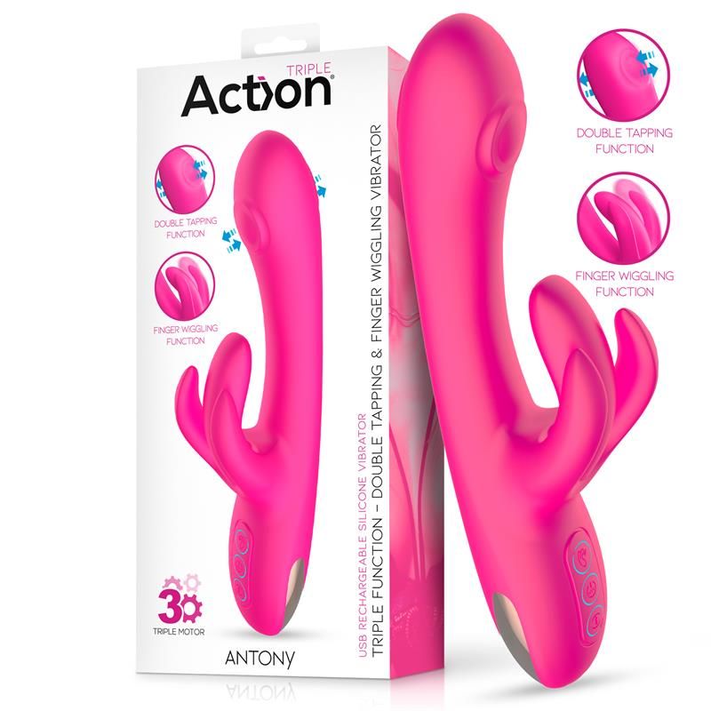 Antony Double Tapping and Finger Wiggling Vibe Antony Double Tapping and Finger Wiggling Vibe