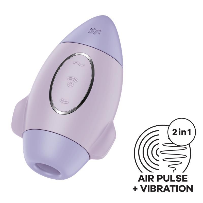 Mission Control Clit Sucker and Vibrator Violet Mission Control Clit Sucker and Vibrator Violet
