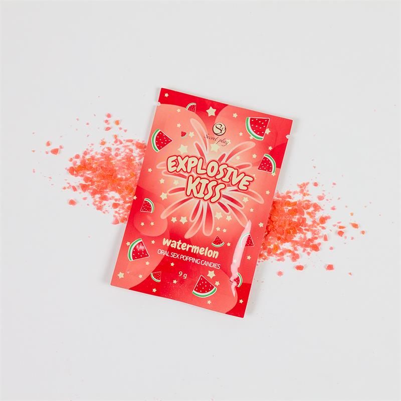Explosive Oral Sex Popping Candies - Single Unit Watermelon Flavor Explosive Oral Sex Popping Candies - Single Unit Watermelon Flavor