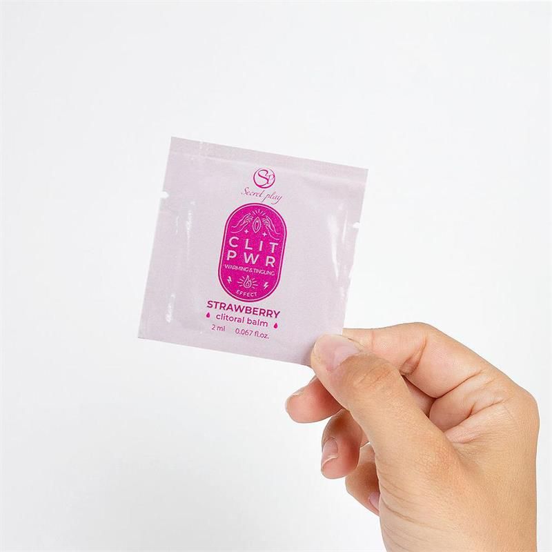 Clitoral Power Strawberry Balm Sachet 2 ml Clitoral Power Strawberry Balm Sachet 2 ml