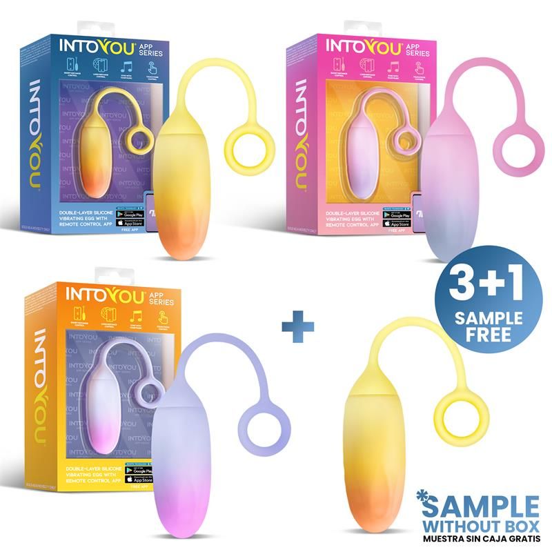 Pack Assorted 3 + Sample Double Layer Egg with APP Pack Assorted 3 + Sample Double Layer Egg with APP