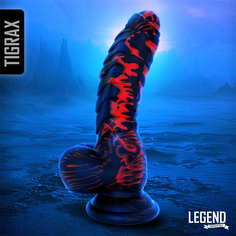 Tigrax Liquid Silicone Realistic Dildo 17,5 cm Tigrax Liquid Silicone Realistic Dildo 17,5 cm