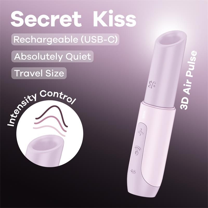 Secret Kiss Air Pulse Vibrator Secret Kiss Air Pulse Vibrator