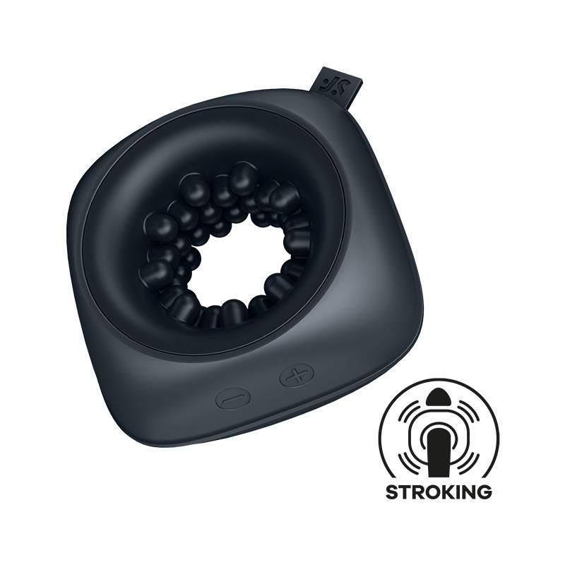 Ring Stroker Pocket Size Masturbator Ring Black Ring Stroker Pocket Size Masturbator Ring Black