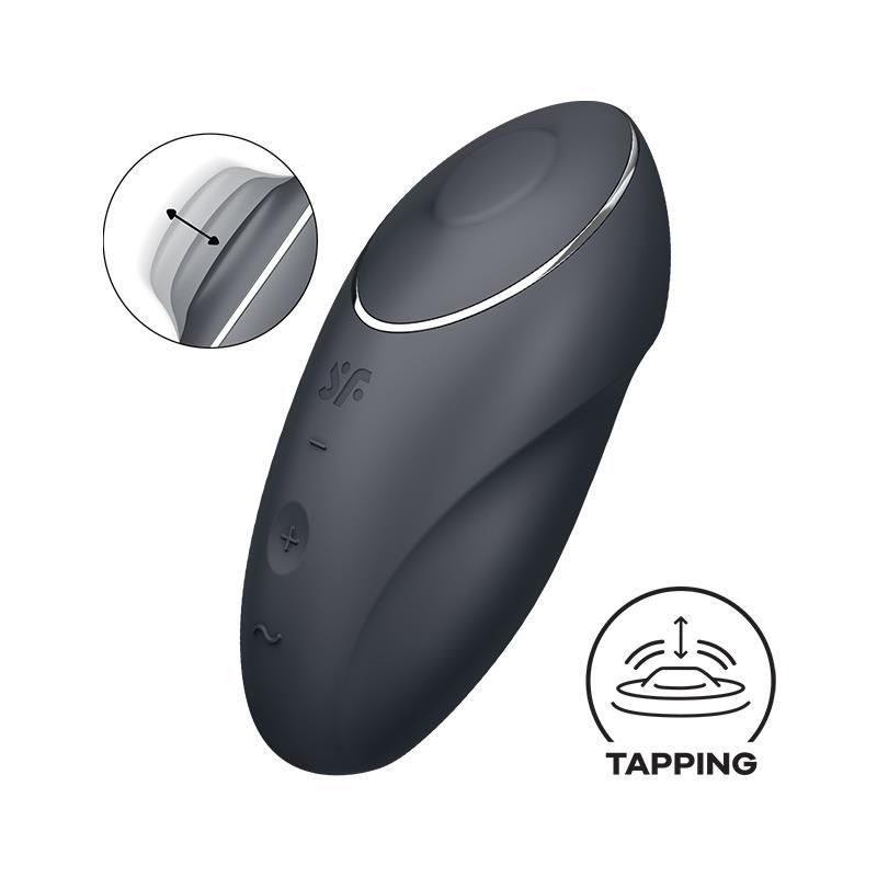 Tap and Climax 1 Vibrator and tapping Black Tap and Climax 1 Vibrator and tapping Black