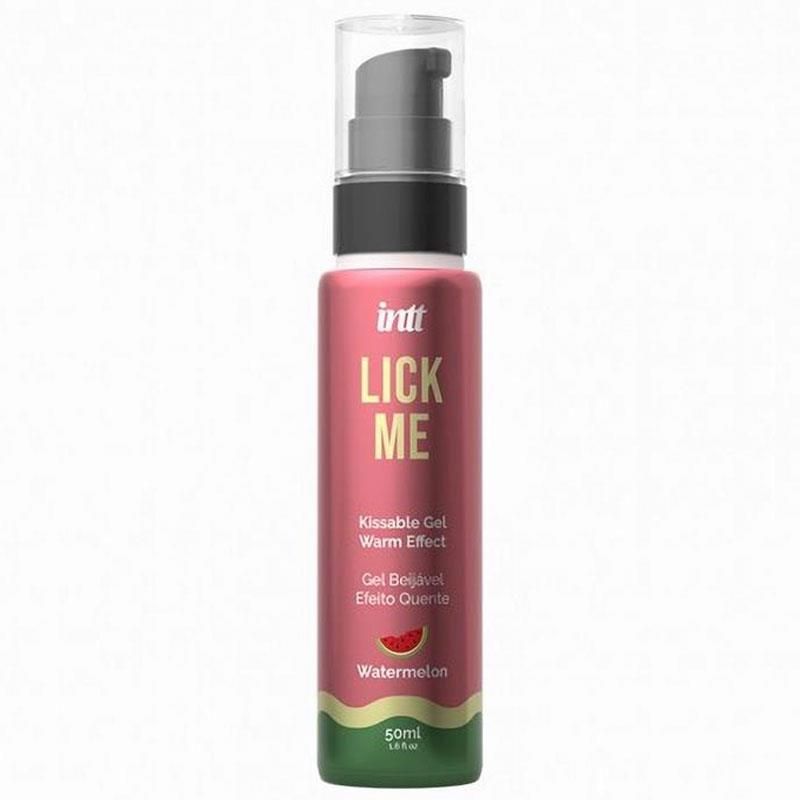 Lick Me Watermelon Kissable Gel with Warm Effect 50 ml Lick Me Watermelon Kissable Gel with Warm Effect 50 ml
