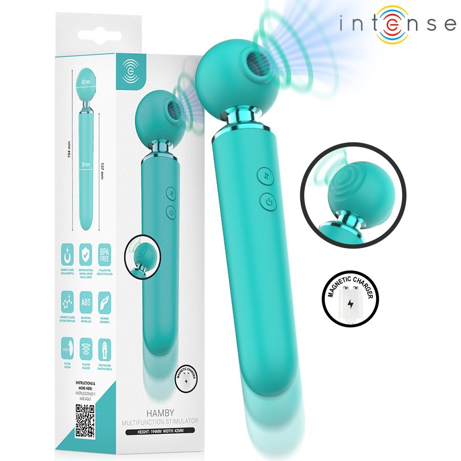 INTENSE - HAMBY ASPIRATORE MULTIFUNZIONE CON ASPIRAZIONE E VIBRAZIONE INTENSE - HAMBY ASPIRATORE MULTIFUNZIONE CON ASPIRAZIONE E VIBRAZIONE