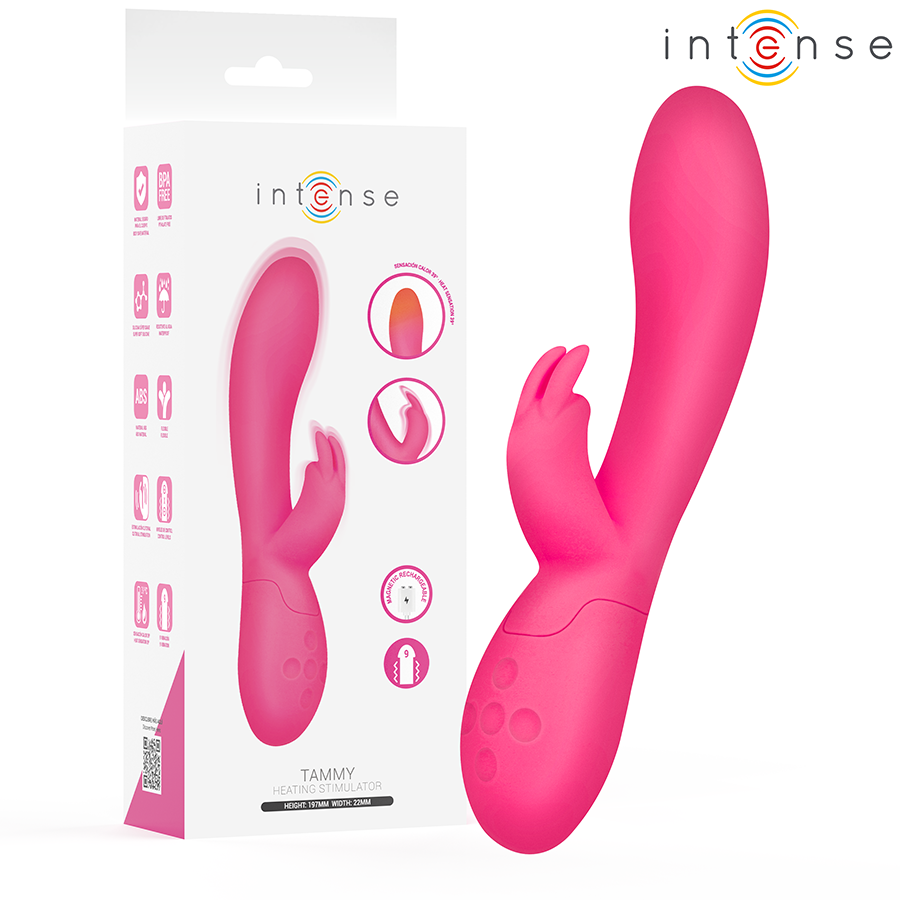 INTENSE - STIMOLATORE TAMMY RABBIT CON CALORE INTENSE - STIMOLATORE TAMMY RABBIT CON CALORE