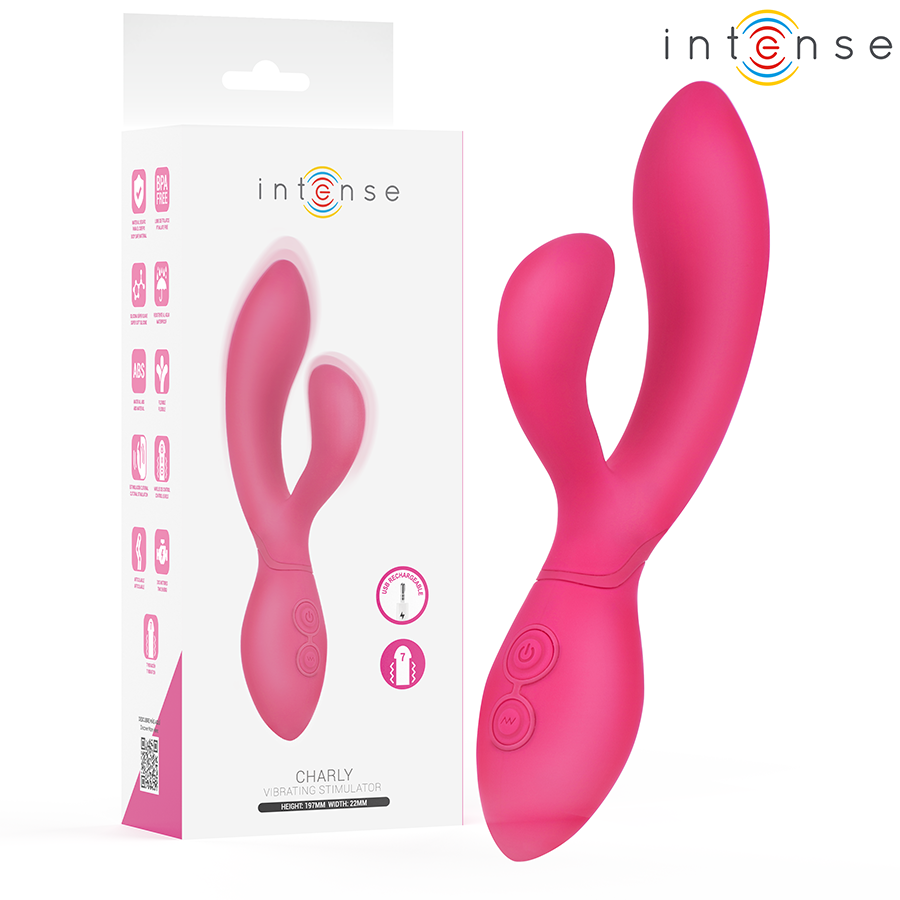 INTENSE - CHARLY STIMOLATORE VIBRANTE ARTICOLATO INTENSE - CHARLY STIMOLATORE VIBRANTE ARTICOLATO