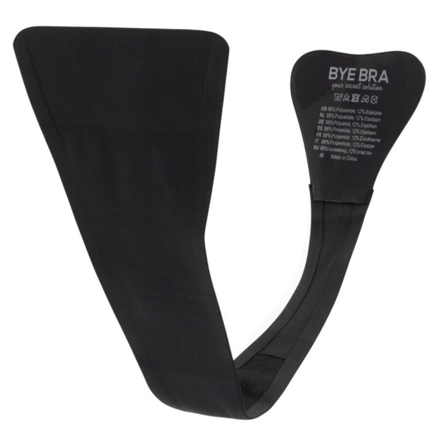 BYE-BRA - TANGA ADHESIVO NEGRO TALLA �NICA BYE-BRA - TANGA ADHESIVO NEGRO TALLA �NICA