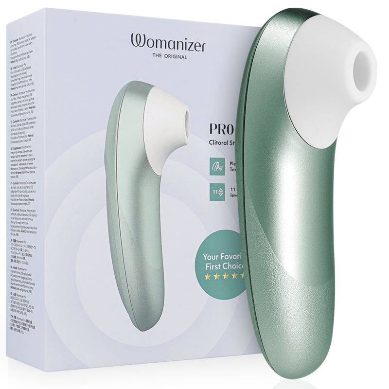 WOMANIZER - STIMOLATORE CLITORIDEO PRO VIBRANTE VERDE SALVIA WOMANIZER - STIMOLATORE CLITORIDEO PRO VIBRANTE VERDE SALVIA