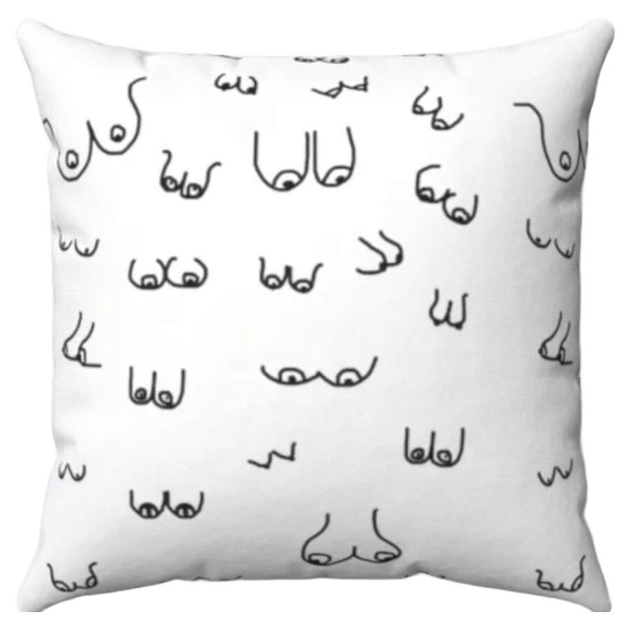 DIABLO PICANTE - CUSCINO PER SENI 30 X 30 BIANCO DIABLO PICANTE - CUSCINO PER SENI 30 X 30 BIANCO