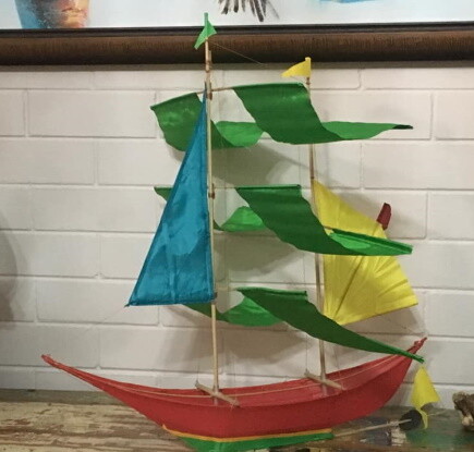 Balinese Boat Kite.