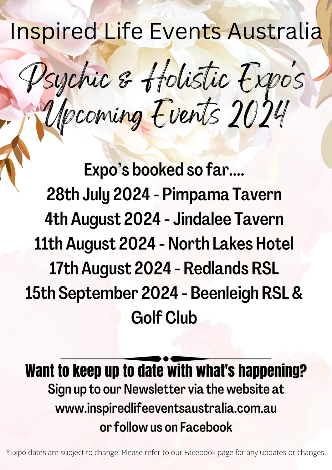 Upcoming Events