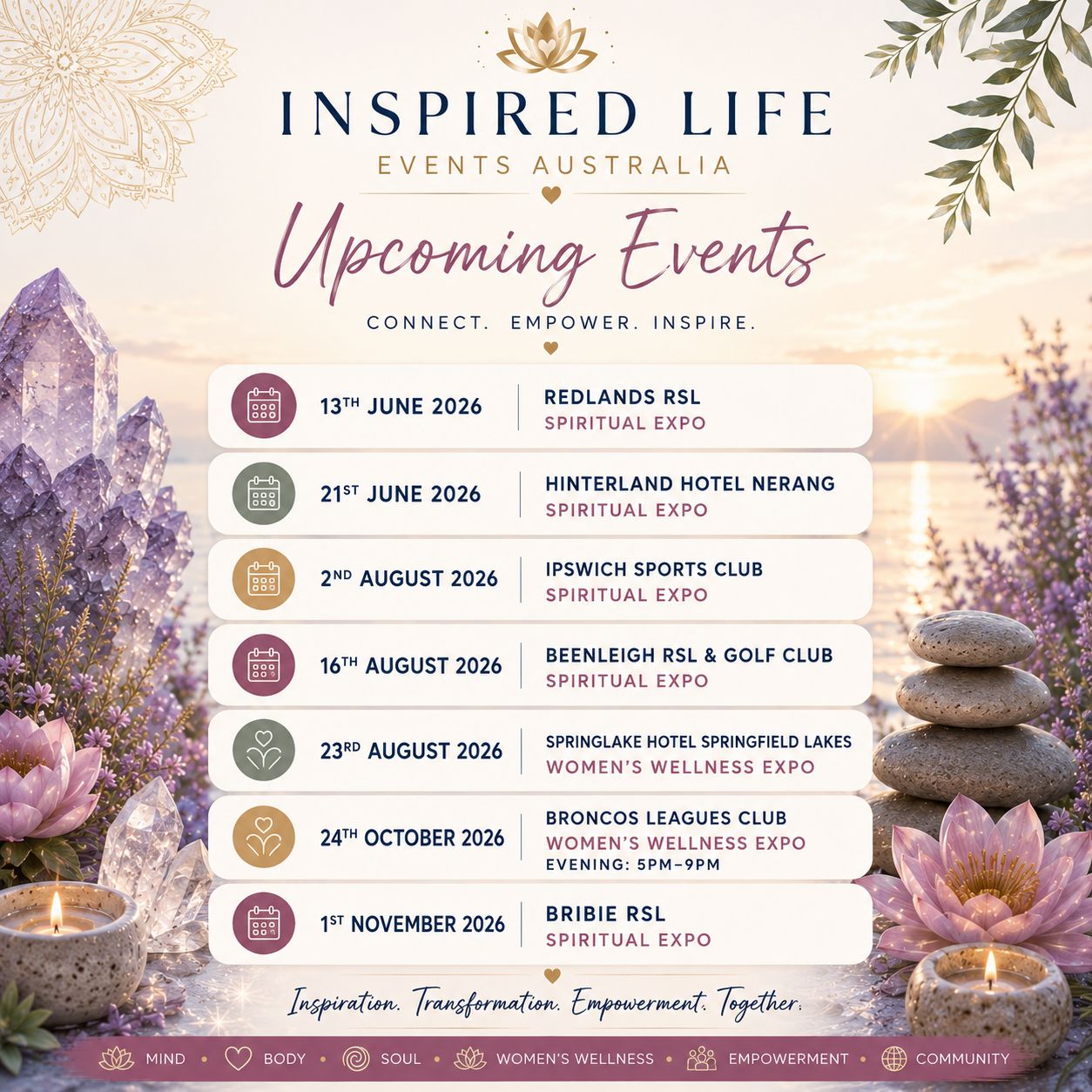 Upcoming Events