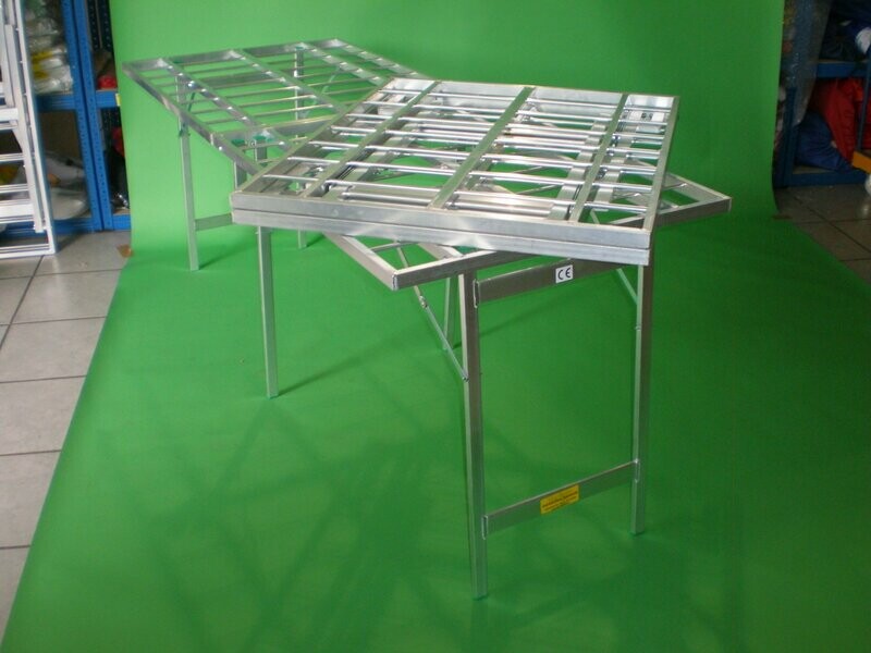 ALU Koffertisch (klappbar) 2m x 80cm ALU Koffertisch (klappbar) 2m x 80cm
