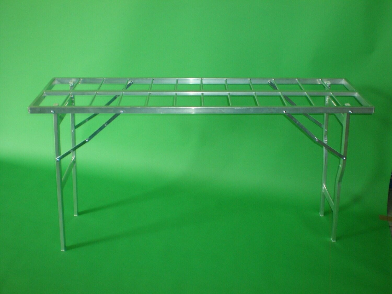 ALU Tische (gerade), Größe wählen (BxHxT):: 1,5m x 80cm x 40cm