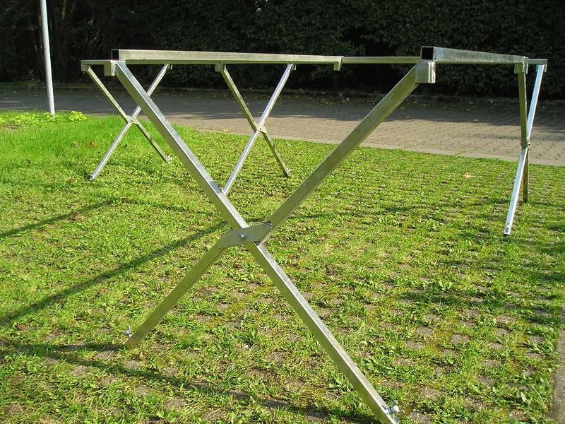 Klapptischgestell 3m