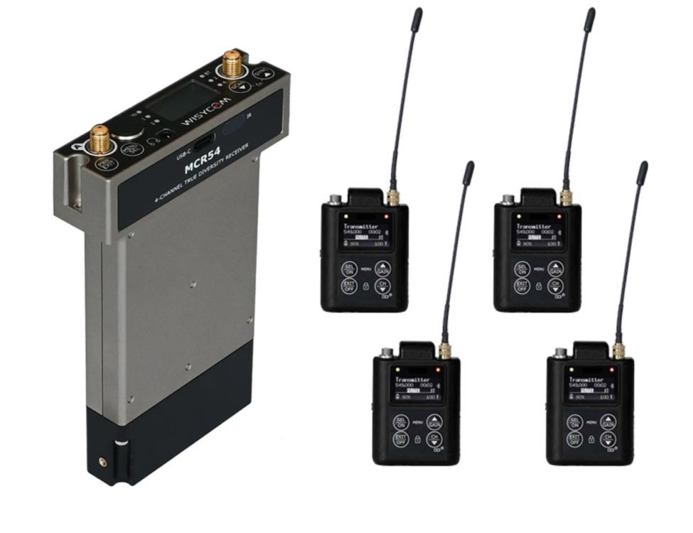 BUNDLE WISYCOM MCR54 AVEC 4 MTP61
